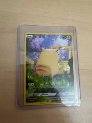 Carta Pokémon Pikachu Ilustración