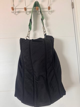 Bolso Bimba y Lola grande negro y verde