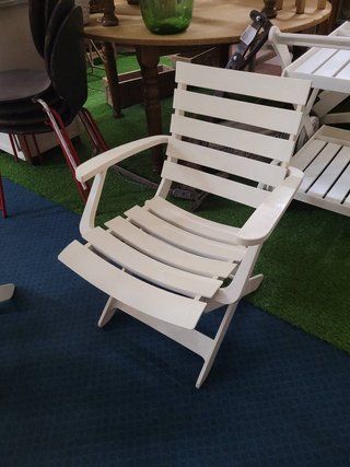 SEDIA DA GIARDINO BIANCA