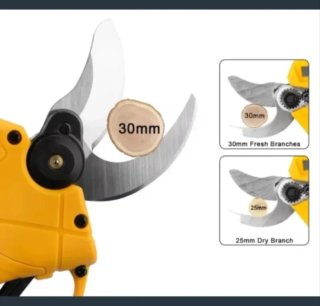 Tijeras Podar Eléctricas Recargables (2 Baterías)