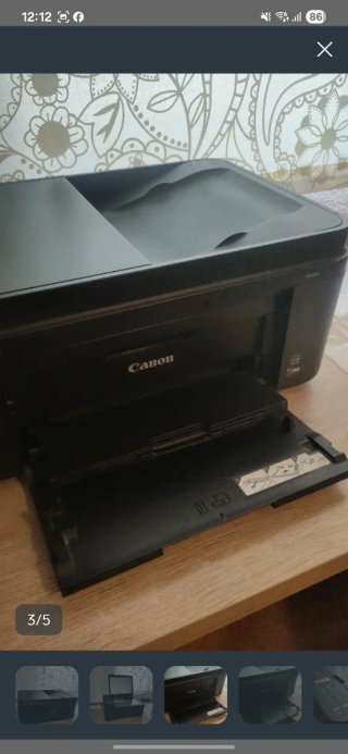 Impresora Canon MX495 Multifunción Negra