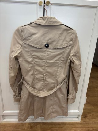 Gabardina Stradivarius Beige Talla XS