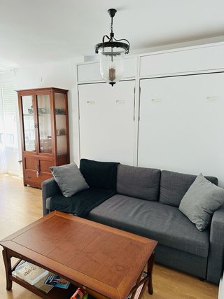 Sofá Cama FRIHETEN Ikea Gris Oscuro