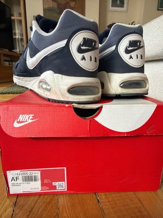Nike Air Max Azul y Blanco