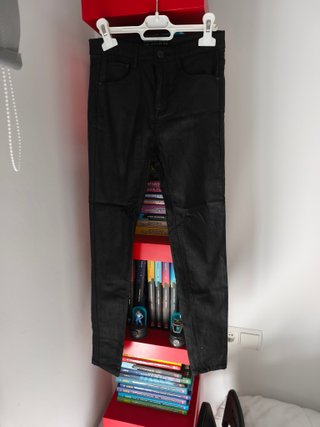 Pantalón Stradivarius Negro Talla 36 Mujer