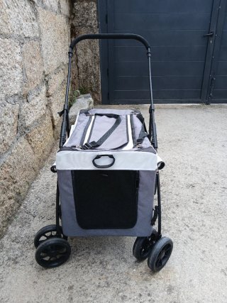 Carrito para perros con ruedas