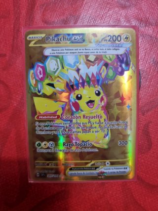 Cromos Pokémon Pikachu EX 247/191 Teracristal