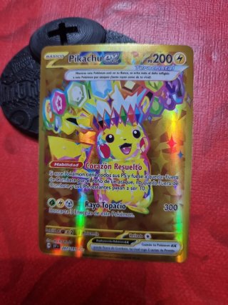 Cromos Pokémon Pikachu EX 247/191 Teracristal