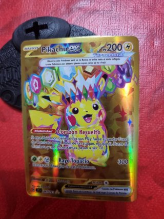 Cromos Pokémon Pikachu EX 247/191 Teracristal