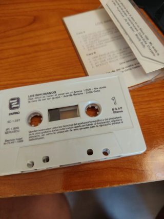 Cassette Los Inhumanos - YEL-1680
