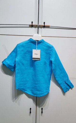 Camicia in lino Bambino 4 Anni