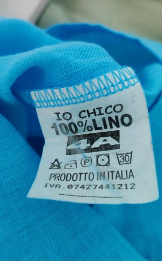 Camicia in lino Bambino 4 Anni