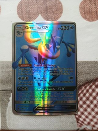 Carta Pokemon Greninja GX Stage 2