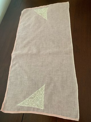 Centro tavola uncinetto 45x65 cm + omaggio