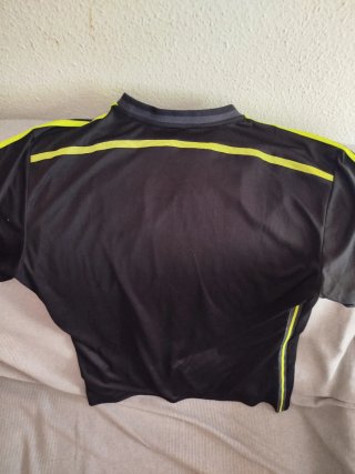 Camiseta Adidas España Negra y Amarilla