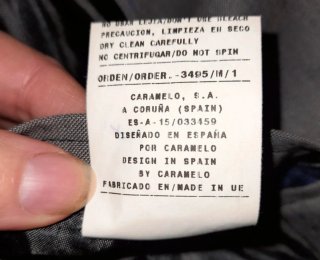Traje. Caramelo. Talla 48