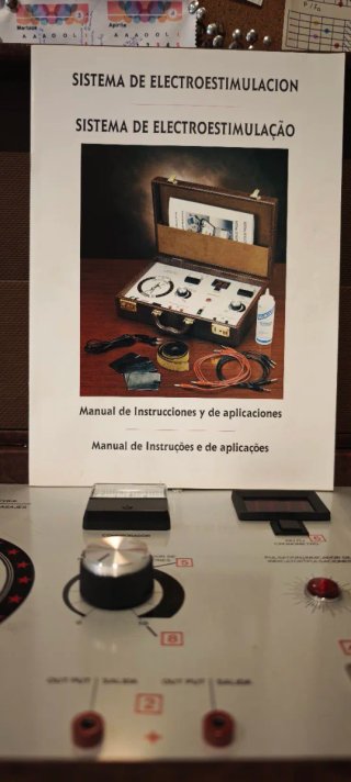 Aparato electroterapia antiguo