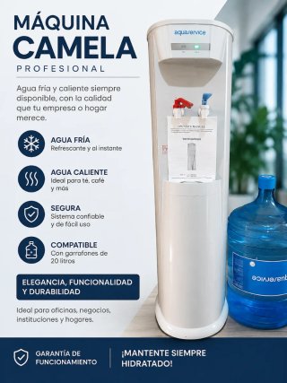 Maquina expendedora de agua fria y caliente