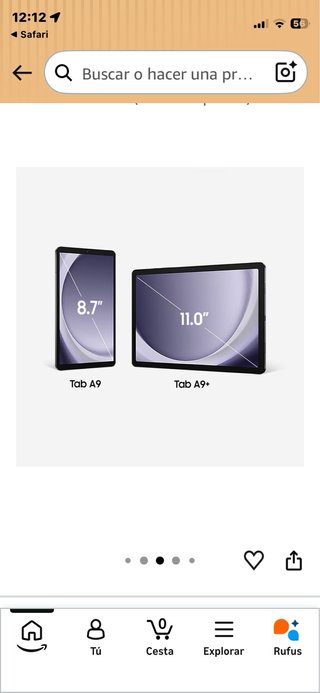 Samsung Galaxy Tab A9+ Nueva Precintada