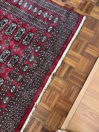 Tappeto lana Pokhara rosso 200x120
