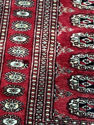 Tappeto lana Pokhara rosso 200x120