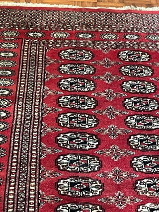 Tappeto lana Pokhara rosso 200x120