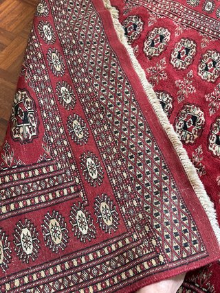 Tappeto lana Pokhara rosso 200x120