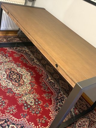 Mesa Escritorio Ikea NORRALA Madera y Metal