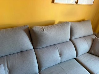Sofá Chaise Longue Banak Importa Beige