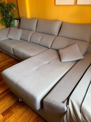 Sofá Chaise Longue Banak Importa Beige