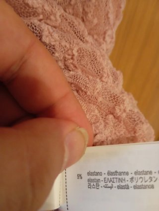 Top tirantes encaje Zara Talla S