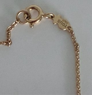 Colgante y cadena Tous Oso Bañado en Oro