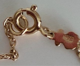 Colgante y cadena Tous Oso Bañado en Oro
