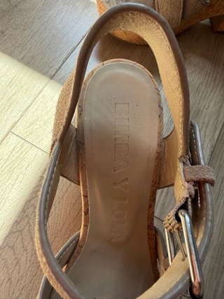 Sandalias Bimba y Lola Beige/Gris