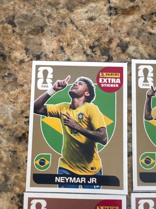 Cromos Extra Sticker Neymar Jr