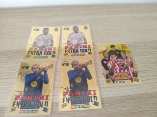 Lote cromos fútbol Adrenalyn: Balones Oro