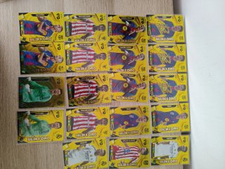 Lote cromos fútbol Adrenalyn: Balones Oro