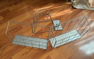 Soporte aspiradora + 2 accesorios.