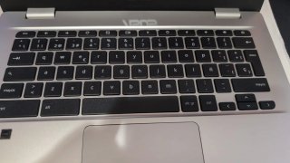 Chromebook Asus Gris/Blanco