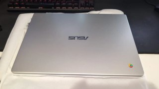Chromebook Asus Gris/Blanco