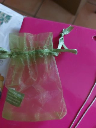 Conjunto Bisutería Corazón y Aros Verde