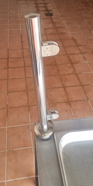 Mesa escurridora expositora churros