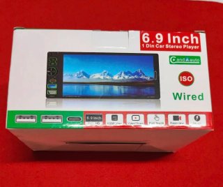 Radio Coche Pantalla 6.9 CarPlay 1 Din