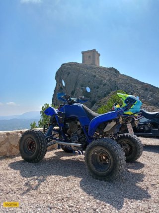 Yamaha Raptor 660r Azul