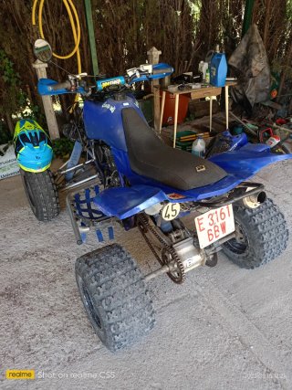 Yamaha Raptor 660r Azul