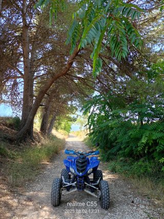 Yamaha Raptor 660r Azul