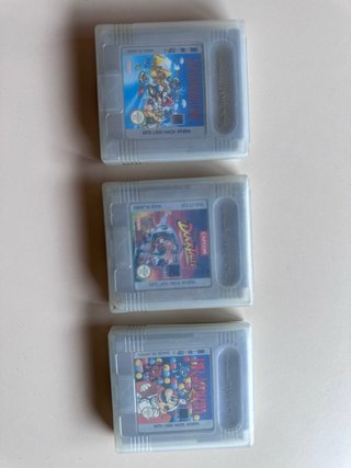 Juegos Game Boy: Mario, DuckTales, Dr. Mario