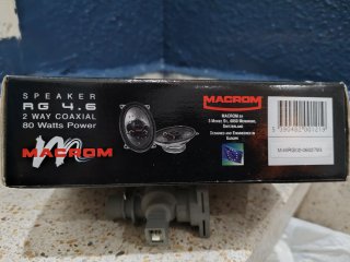 Altavoces Coche Macrom RG 4.6