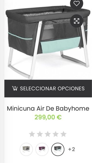 Minicuna Babyhome Air 3en1