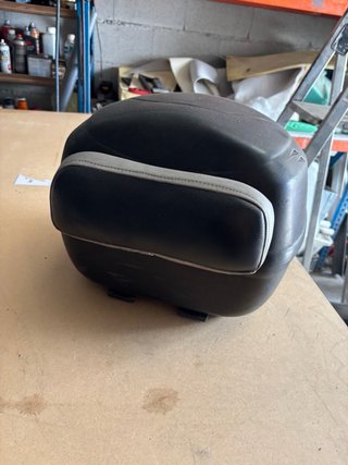 Maleta Huevo Moto Negra